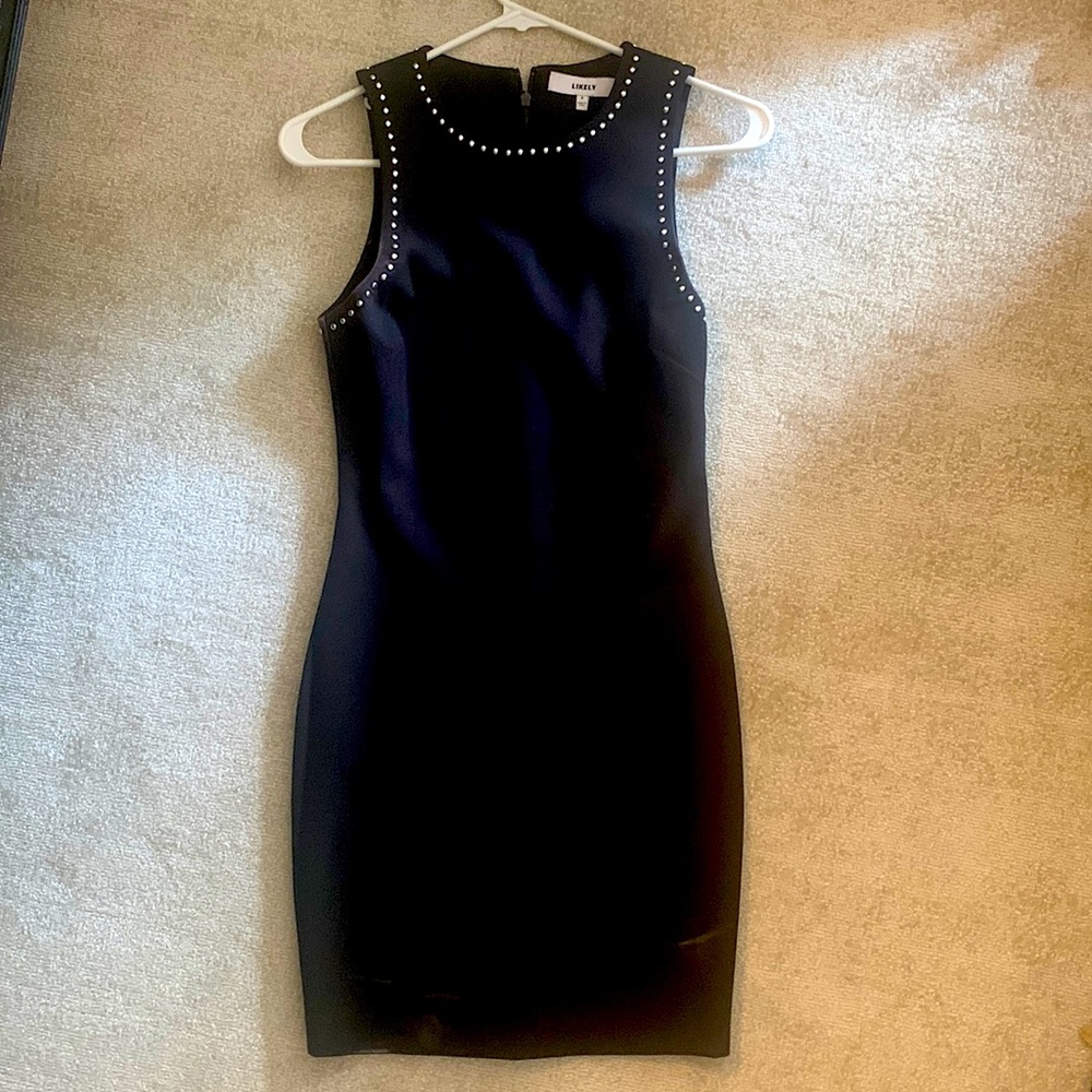 Brand: Likely, Material: Polyester, Rayon, and Spandex